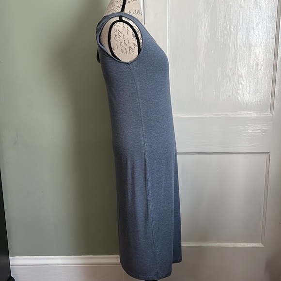 Paraphrase Blue Midi Tank Dress - Picture 5 of 9